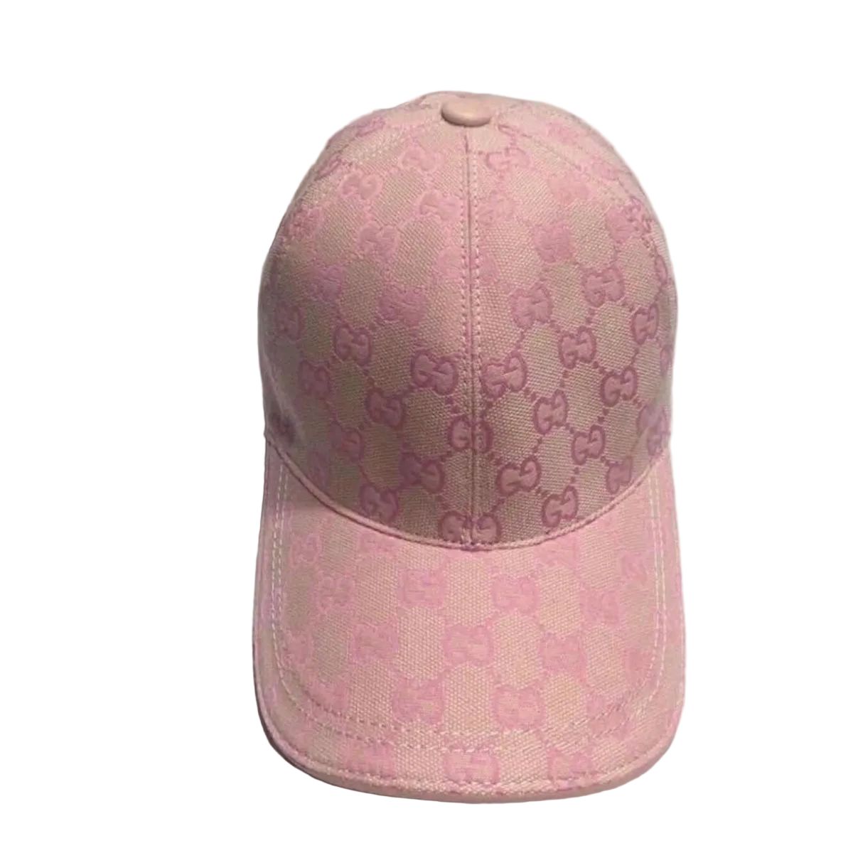 Guuccii Canvas Baseball GG Cap Pink