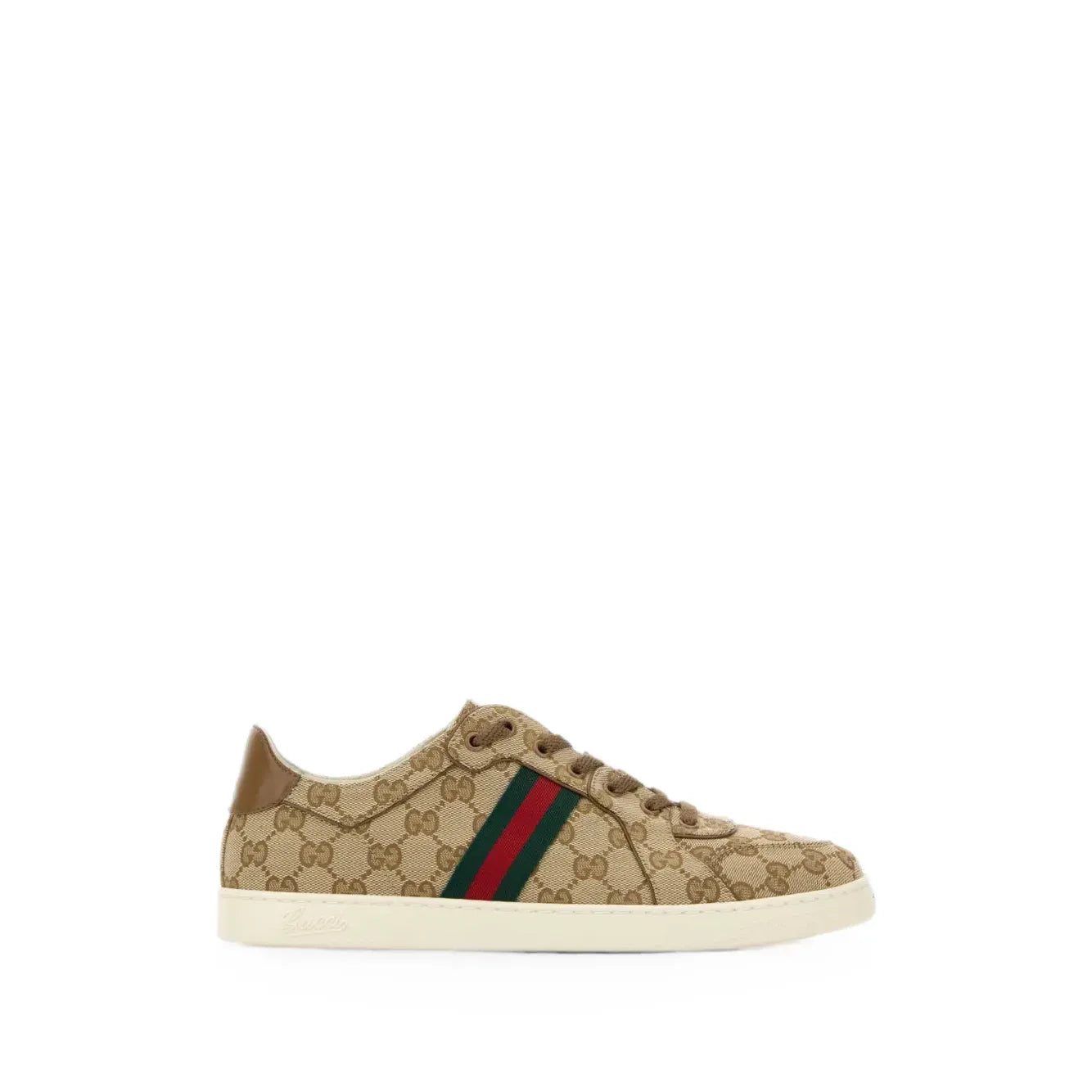 Guuccii Stretch low-top sneakers Beige