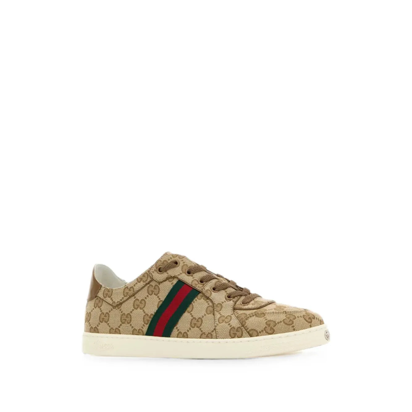 Guuccii Stretch low-top sneakers Beige