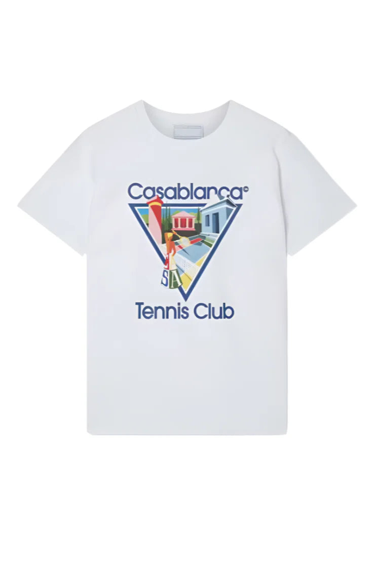 Tennis Club Tee White