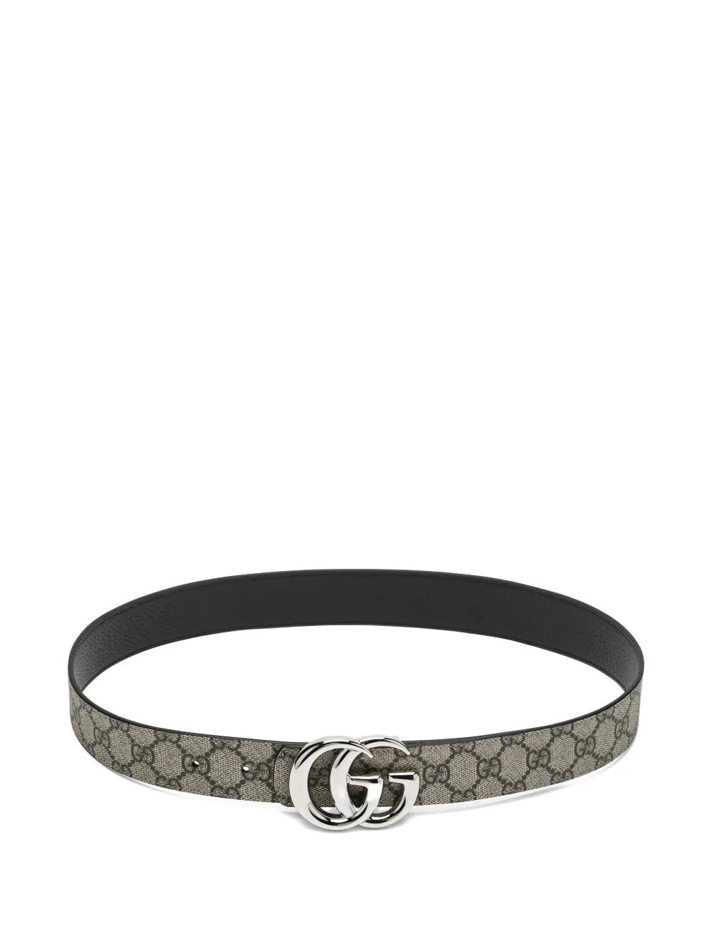 Guuccii Supreme leather Gg reversible belt