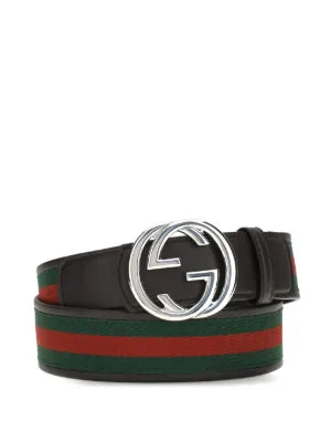 Guuccii interlocking G buckle reversible belt
